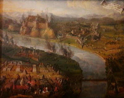 Battle of Esztergom by Pierre Denis Martin